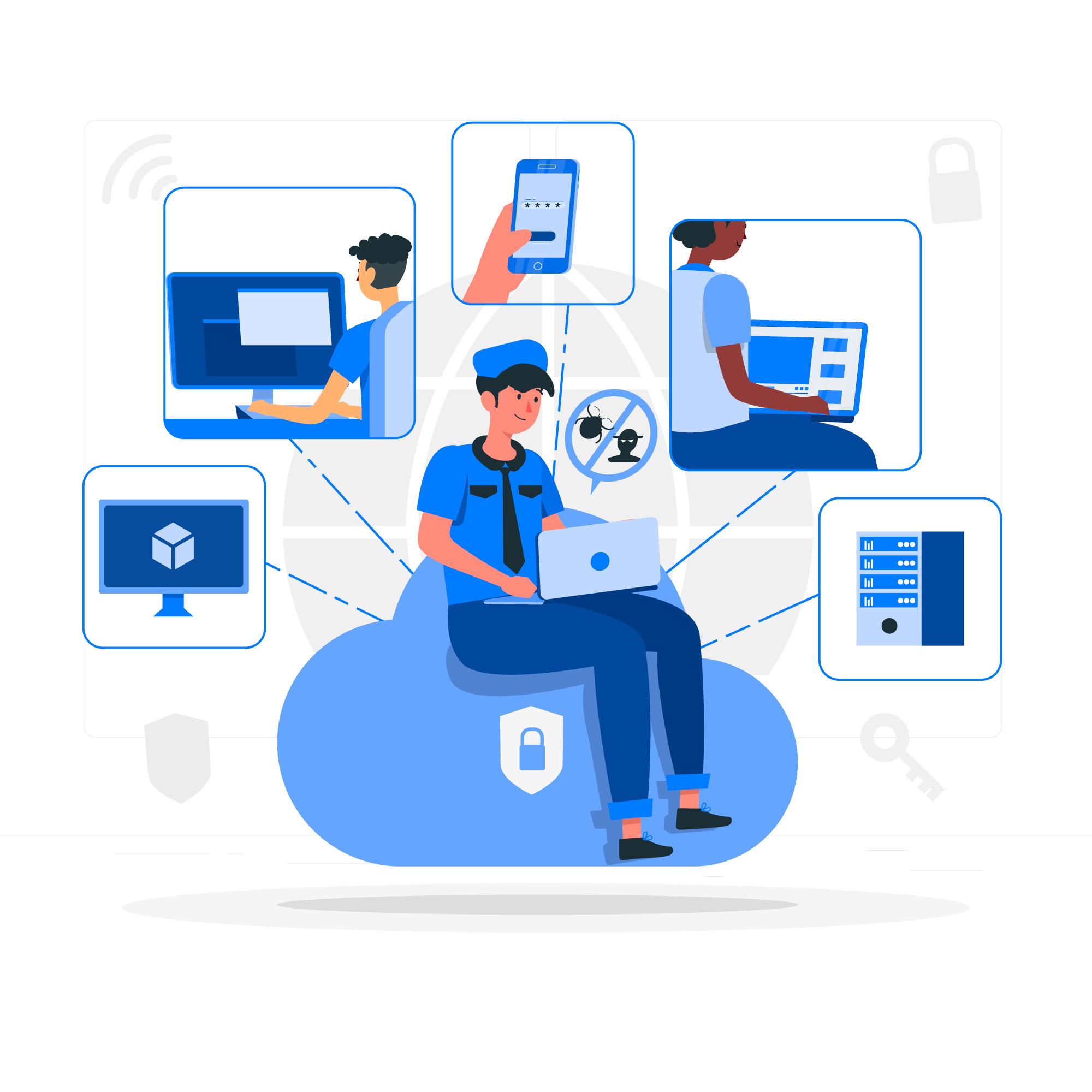 VPN, OneDrive sync, remote work setup